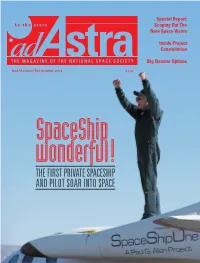The First Private Spaceship and Pilot Soar Into Space