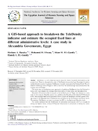 A GIS-Based Approach to Breakdown the Teledensity Indicator And