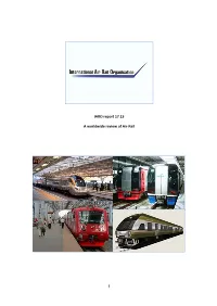 IARO Report 17.13 a Worldwide Review of Air-Rail