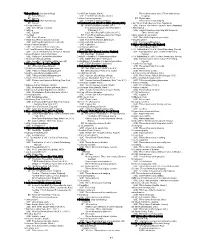 LCSH Section Numerals