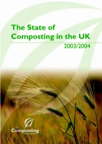 The State of Composting in the UK 2003/2004