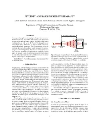 PTYCHNET : CNN BASED FOURIER PTYCHOGRAPHY Armin Kappeler