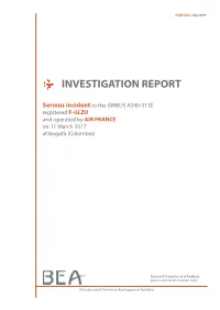 Investigation Report