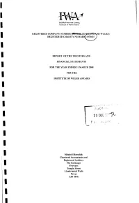 2008 IWA Annual Report