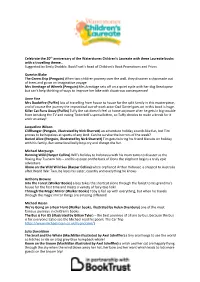 Booktrust Laureate List
