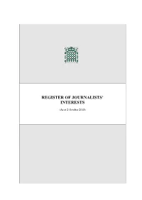 Intro to the Journalists Register