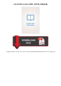 Leaving Gaza Ebook