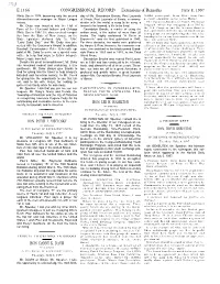 CONGRESSIONAL RECORD— Extensions Of