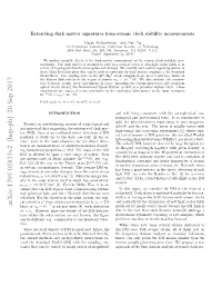 Extracting Dark Matter Signatures from Atomic Clock Stability Measurements