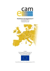 Hardware Developments V E-CAM Deliverable 7.9 Deliverable Type: Report Delivered in July, 2020