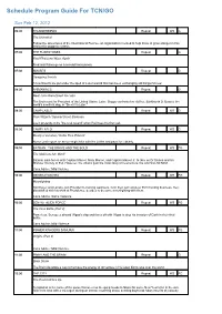 Program Guide Report