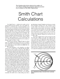 Smith Chart Calculations