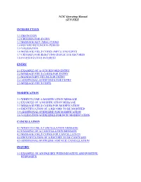 NCIC Operating Manual GUN FILE