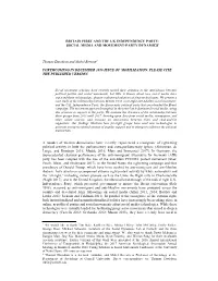 Violent Protest and Heterogeneous Diffusion