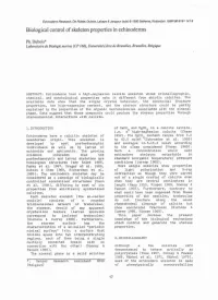 Biological Control of Skeleton Properties in Echinoderms