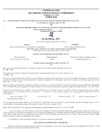 J2 GLOBAL, INC. (Exact Name of Registrant As Specified in Its Charter)