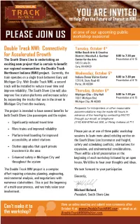 YOU ARE INVITED to Help Plan the Future of Transit in NWI