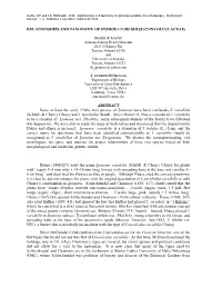 Relationships and Taxonomy of Ipomoea Variabilis (Convolvulaceae)