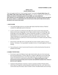 Revised November 12, 2020 Driven 2 Excel Official