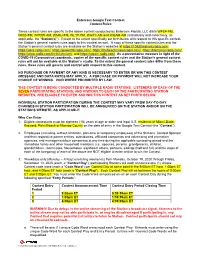 Entercom Google Text Contest Contest Rules These Contest Rules