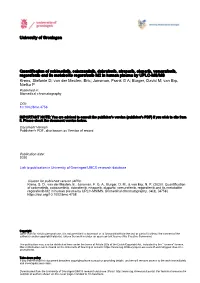 Quantification of Cobimetinib, Cabozantinib, Dabrafenib, Niraparib