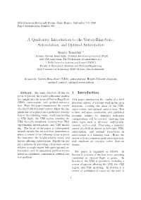 A Qualitative Introduction to the Vortex-Ring-State, Autorotation, and Optimal Autorotation