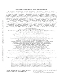 Arxiv:1704.02291V1 [Physics.Ins-Det] 7 Apr 2017 the Agreement of Its Output with Data