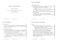 Secure Transport Protocols