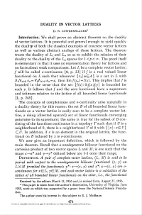 DUALITY in VECTOR LATTICES [1, P. 245]