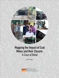 Mapping the Impact of Coal Mines and Their Closure: a Case of Betul