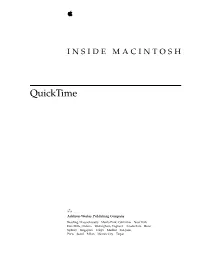 Inside Macintosh Quicktime