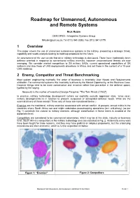 Chapter 8 Sec 6 Autonomous and Remotely Controlled Systems