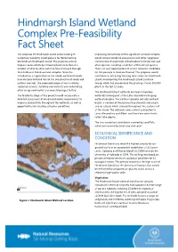 Hindmarsh Island Wetland Complex Pre-Feasibility Fact Sheet