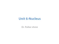 Unit 6-Nucleus