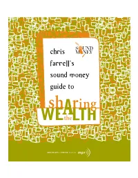 Chris Farrell's Sound Money Guide to Sharing the Wealth