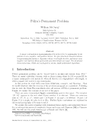 Pólya's Permanent Problem