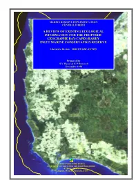 A Review of Existing Ecological Information for the Proposed Geographe Bay-Capes-Hardy Inlet Marine Conservation Reserve