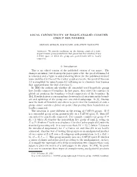 Local Connectivity of Right-Angled Coxeter Group Boundaries