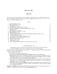 Math 215C Notes