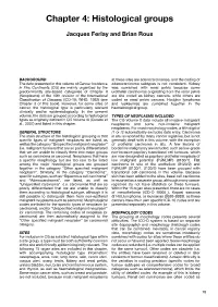 Chapter 4: Histological Groups