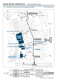 Zama Operation Center Access by Bus Or on Foot