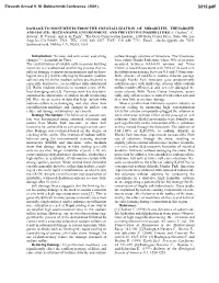 Damage to Monuments from the Crystallization of Mirabilite, Thenardite and Halite: Mechanisms, Environment, and Preventive Possibilities