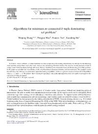 Algorithms for Minimum M-Connected K-Tuple Dominating Set Problem$