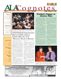 Sunday, January 16, 2005 Today: President’S Program on President's Program Advocacy Today 3:00– 5:00 P.M