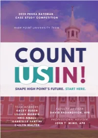 High Point University Summary(Small)