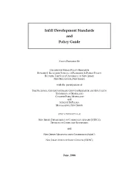 Infill Development Standards and Policy Guide