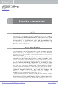 Introduction to Cosmochemistry