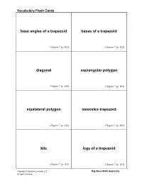 Midsegment of a Trapezoid Parallelogram