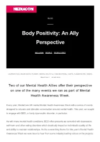 Body Positivity: an Ally Perspective