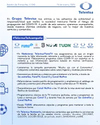 Comunicado Macro VF